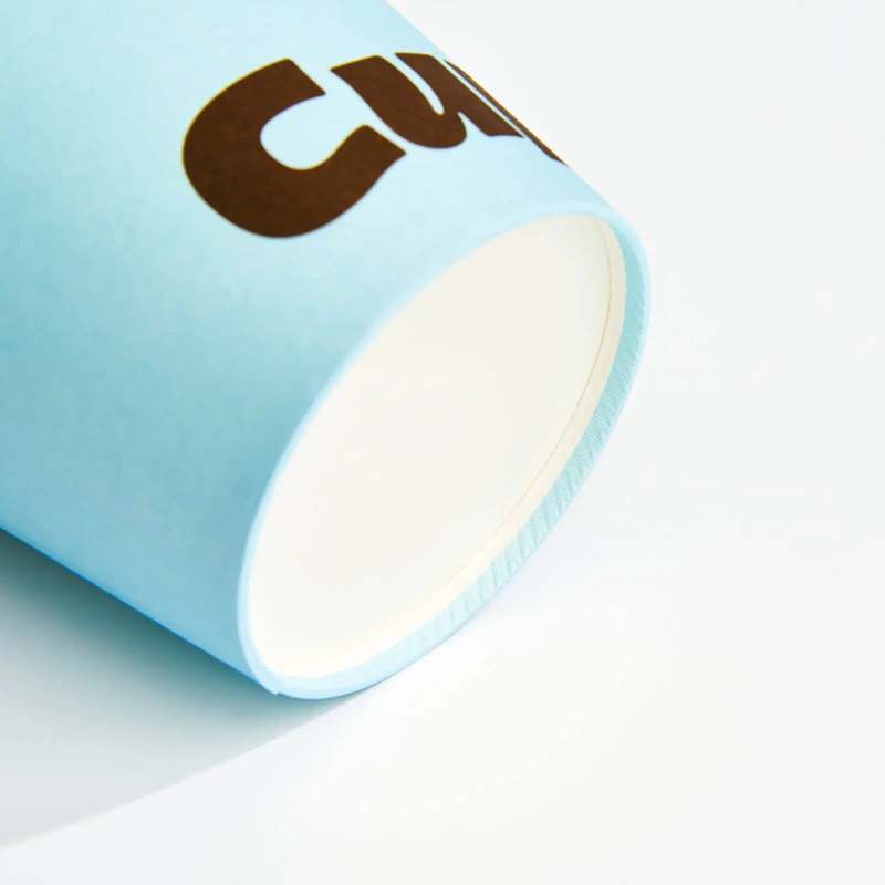16 oz Custom Compostable Paper Cups RacetopPrint