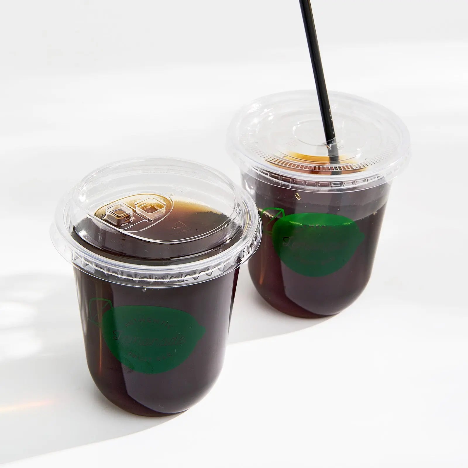 16 oz Custom Recyclable Round Bottom Plastic Cups-SPU RacetopPrint