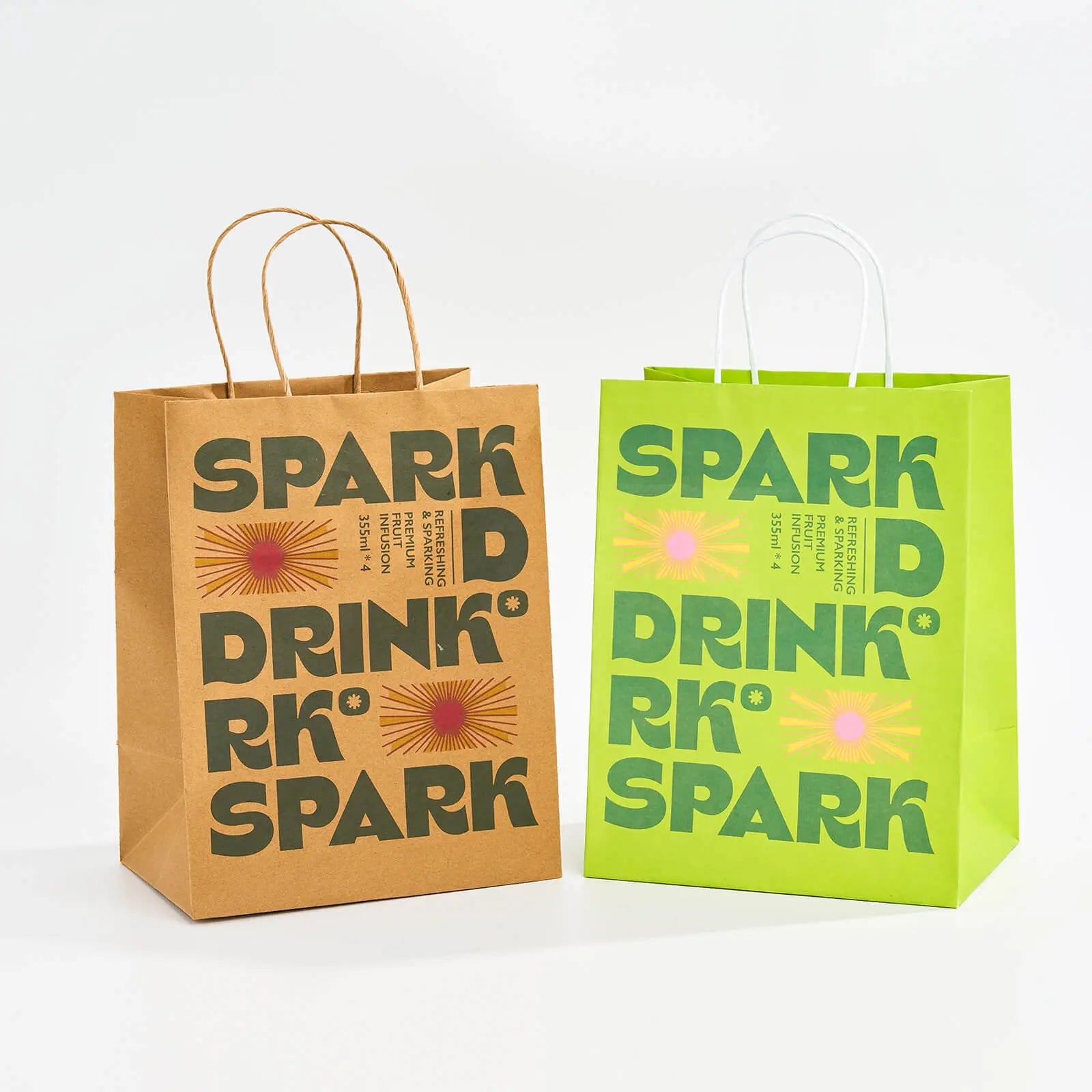 Custom Reinforced Kraft Paper Bags-测试 RacetopPrint