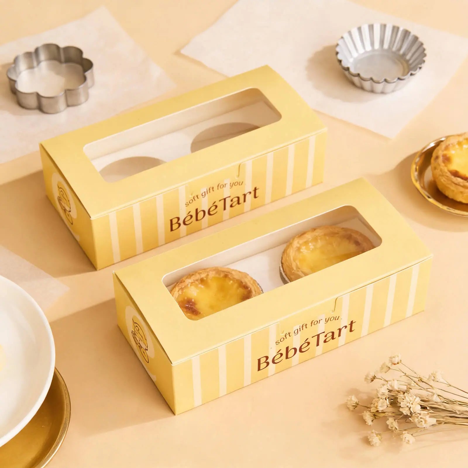 Custom Egg Tart Boxes