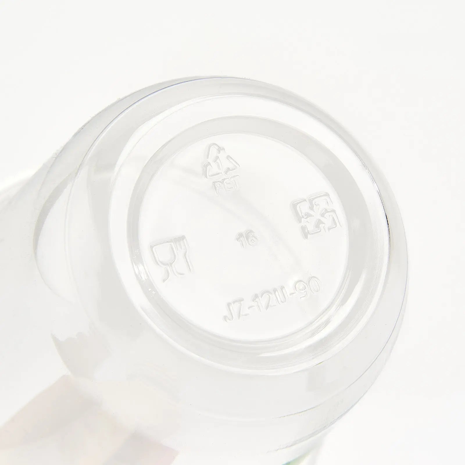 12 oz Custom Recyclable Round Bottom Plastic Cups-SPU RacetopPrint