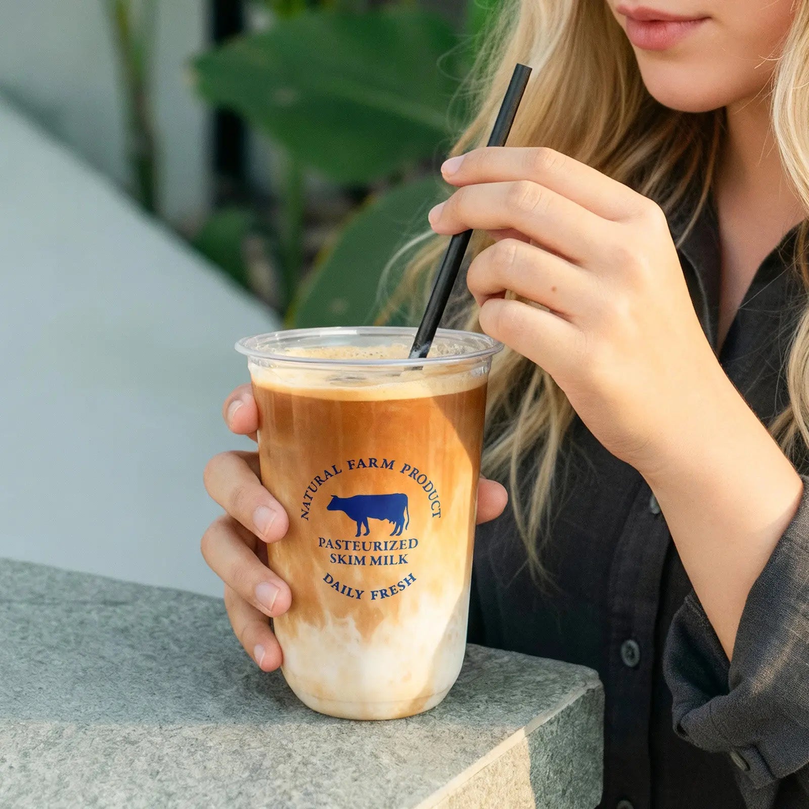 16 oz Custom Recyclable Round Bottom Plastic Cups-SPU RacetopPrint