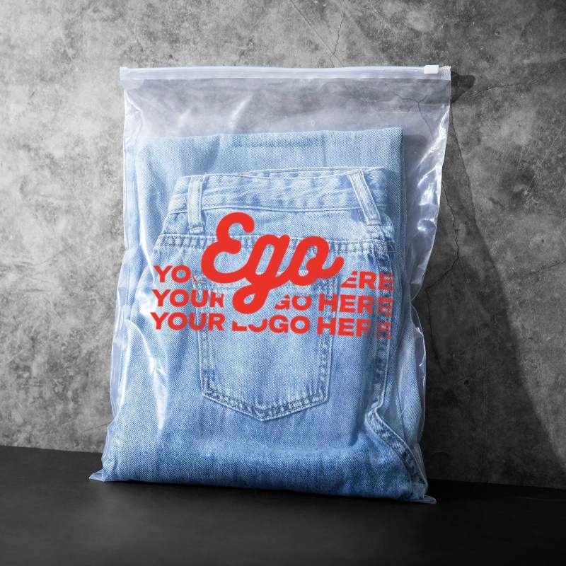 Custom Clothing Zipper Bags-SPU RacetopPrint