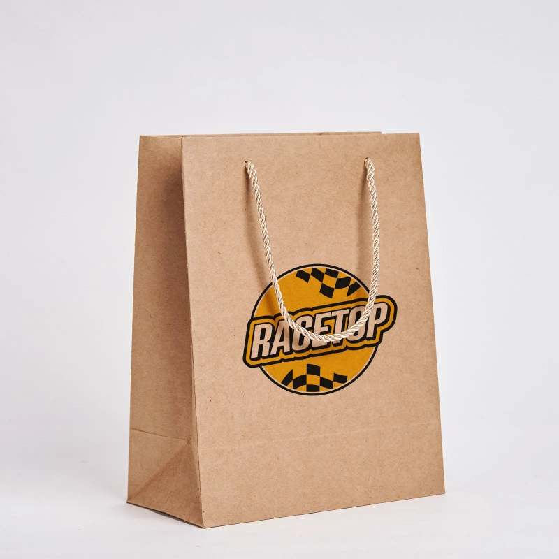 Custom Natural Kraft Gift Bags（副本） RacetopPrint