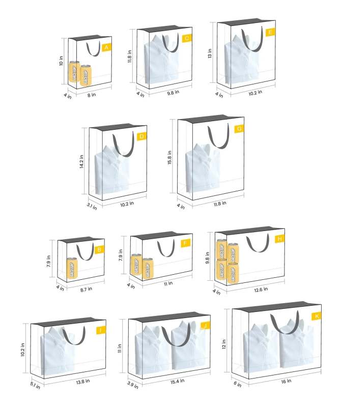 Custom Ribbon Handle Gift Bags-SPU RacetopPrint